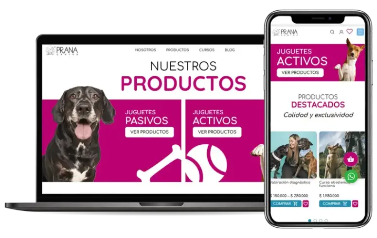 Prana Canina: Una tienda virtual para tu mascota