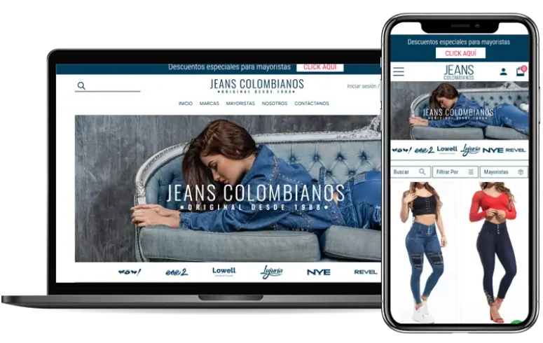 Transformando la presencia digital de Jeans Colombianos