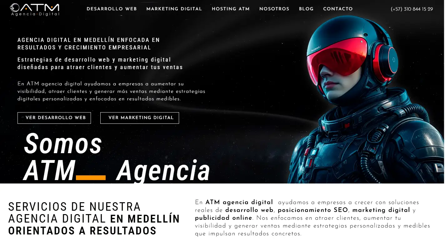 Marketing digital con ATM agencia digital 