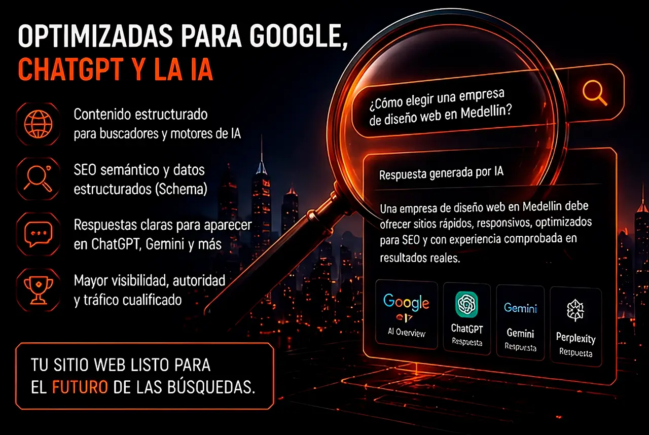Diseño de páginas web en Medellín Optimizadas Diseño de páginas web en Medellín Optimizadas
